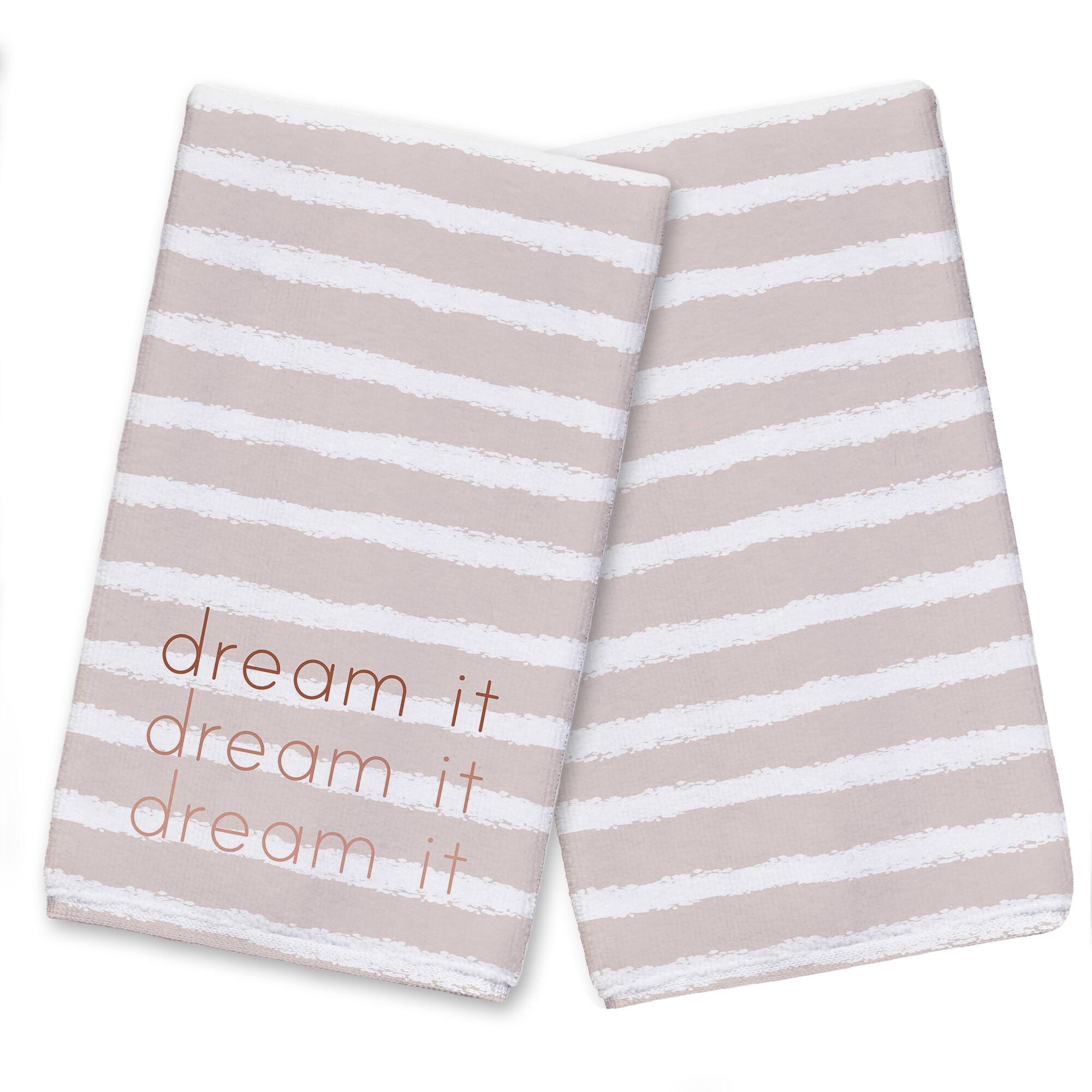 Dream It Stripes 16" x 25" Tea Towel - Set of 2